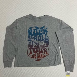 Long sleeve graphic tee by Love Tribe